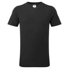 Portwest B197 V-Neck Cotton T-Shirt, Black