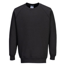 Portwest B300 Roma Sweatshirt, Black 
