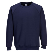Portwest B300 Roma Sweatshirt, Navy Blue