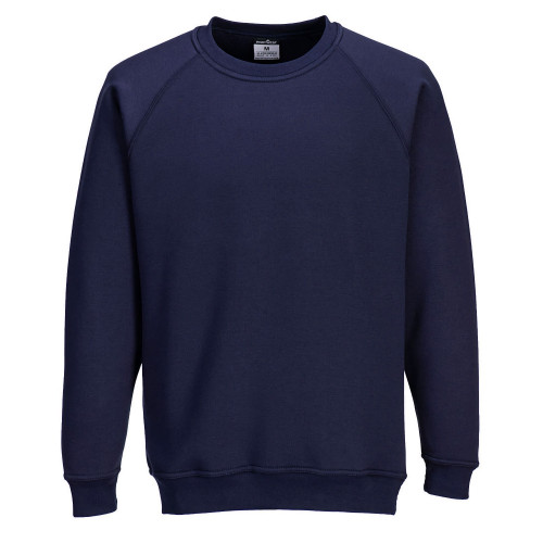 Portwest B300 Roma Sweatshirt, Navy Blue