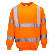 Portwest B303 Hi-Vis Sweatshirt, Orange
