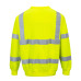 Portwest B303 Hi-Vis Sweatshirt, Yellow