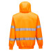 Portwest B305 Hi-Vis Full Zip Hoodie, Orange