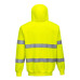 Portwest B305 Hi-Vis Full Zip Hoodie, Yellow