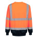 Portwest B306 Two-Tone Hi-Vis Sweatshirt, Orange/Navy Portwest B306 Two-Tone Hi-Vis Sweatshirt, Orange/Navy