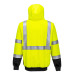 Portwest B315 Hi-Vis Two-Tone Hooded Sweatshirt, Yellow/Black Portwest B315 Hi-Vis Two-Tone Hooded Sweatshirt, Yellow/Black
