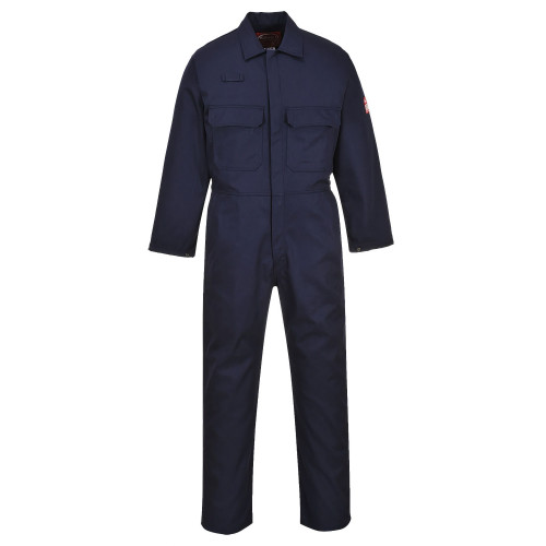 Portwest BIZ1 Bizweld Fire Resistant Suit, Navy Blue