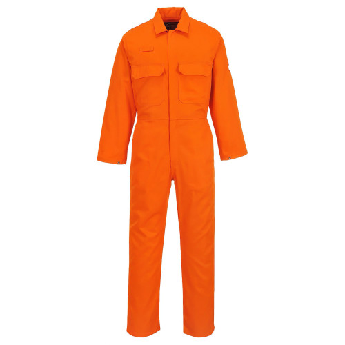 Portwest BIZ1 Bizweld Fire Resistant Suit, Orange