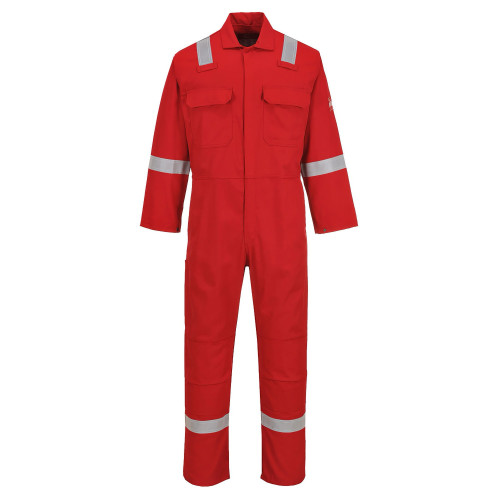 Portwest BIZ5 Bizweld Iona Fire Resistant Suit, Red