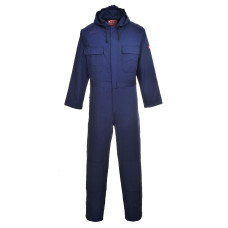 Portwest BIZ6 Bizweld Hooded Suit, Navy Blue