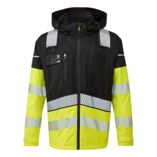 Portwest BX323YBR Giacca antipioggia Ultimate Modular Hi-Vis in