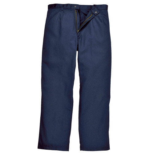 Portwest BZ30 Bizweld Trousers, Navy Blue