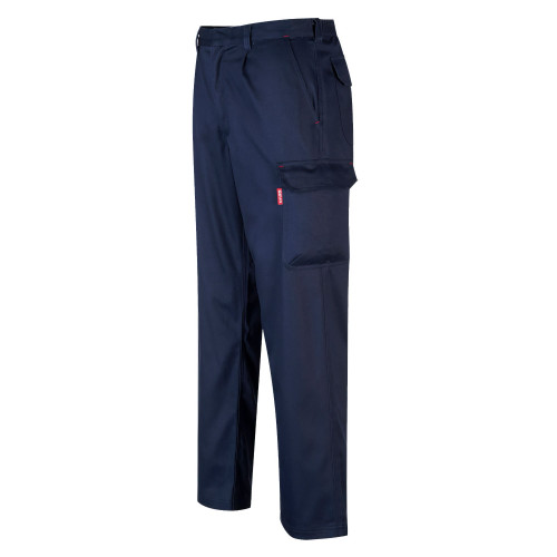 Portwest BZ31 Pantaloni cargo Bizweld FR, Blu navy