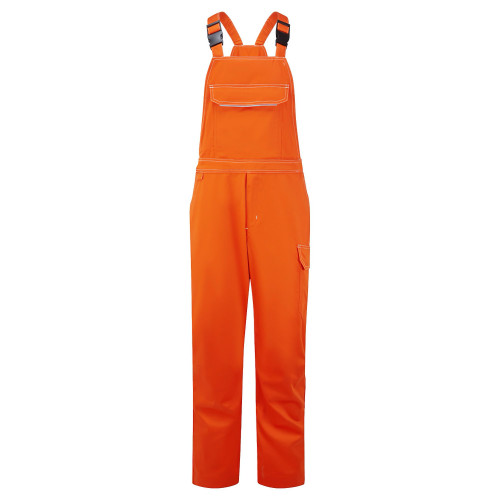 Portwest BZ444ORR Bizweld Work FR Bib Overalls
