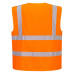 Portwest C375 Gilet una banda orizzontale e due verticali Hi-Vis, Arancione Portwest C375 Gilet una banda orizzontale e due verticali Hi-Vis, Arancione