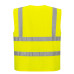 Portwest C375 Hi-Vis One Horizontal and Two Vertical Stripe Vest, Yellow Portwest C375 Hi-Vis One Horizontal and Two Vertical Stripe Vest, Yellow