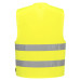 Portwest C475 Hi-Vis Badge Holder Vest, Yellow Portwest C475 Hi-Vis Badge Holder Vest, Yellow