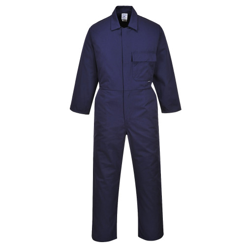 Portwest C802 Standard Suit, Navy Blue
