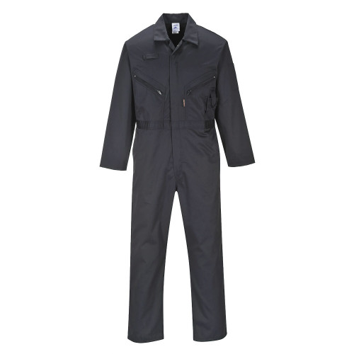 Portwest C813 Liverpool Tracksuit with Zip, Black