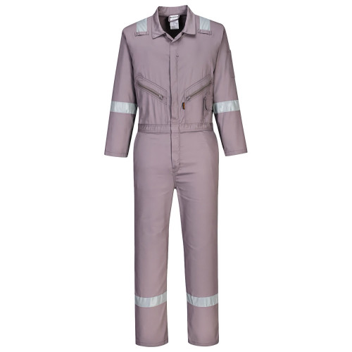 Portwest C814 Iona Cotton Coverall, Grey