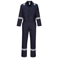 Portwest C814 Iona Cotton Coverall, Navy Blue