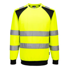 Portwest CD805YBR WX2 Eco Hi-Vis Sweatshirt