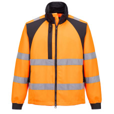 Portwest CD861 WX2 Eco Giacca da lavoro Hi-Vis, Arancione/Nero