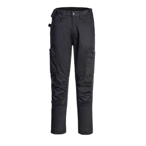 Portwest CD881 Pantaloni WX2 Eco Stretch, Nero, 245gr.