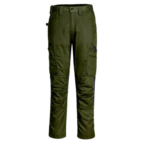 Portwest CD881 WX2 Eco Stretch Trousers, Olive Green, 245 gsm.