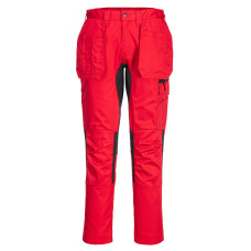 Portwest CD883 WX2 Stretch Holster Trousers, Deep Red