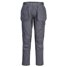 Portwest CD883 WX2 Stretch Holster Trousers, Metal Grey