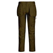 Portwest CD883 WX2 Stretch Holster Trousers, Olive Green