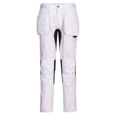 Portwest CD883 WX2 Stretch Holster Trousers, White