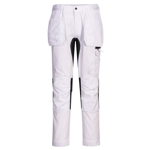 Portwest CD883 WX2 Stretch Holster Trousers, White
