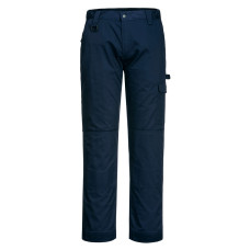 Portwest CD886 WX2 Eco Stretch Work Trousers, Blu Navy