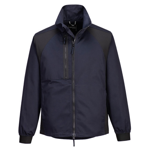 Portwest CD885 Giacca da lavoro Stretch WX2, Blu navy scuro/Nero