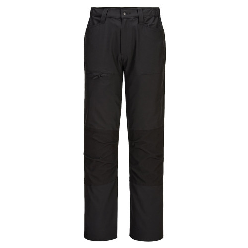Portwest CD886 WX2 Eco Stretch Work Trousers, Black