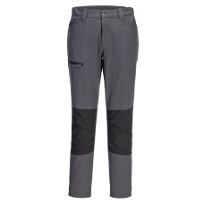 Portwest CD886 WX2 Eco Women's Stretch Work Trousers, Metal Grey