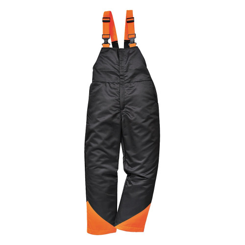 Portwest CH12 Oak Dungarees, Black