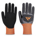PORTWEST CT46 Impact D18 Nitrile Sandy Glove Grey/Black PORTWEST CT46 Impact D18 Nitrile Sandy Glove Grey/Black