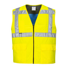 Portwest CV02 Cooling Hi-Vis Vest, Yellow