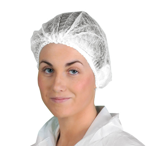Portwest D100 Disposable PP Hat, White