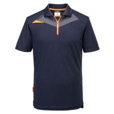 Portwest DX410 Polo blu navy con protezione UV