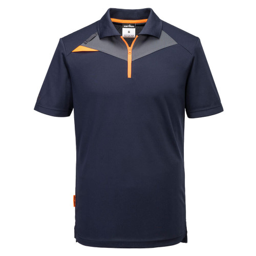 Portwest DX410 Polo Navy, UV rays protection