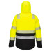 Portwest DX430 DX4 High Visibility Class 2 Winter Jacket, Yellow/Black Portwest DX430 DX4 High Visibility Class 2 Winter Jacket, Yellow/Black