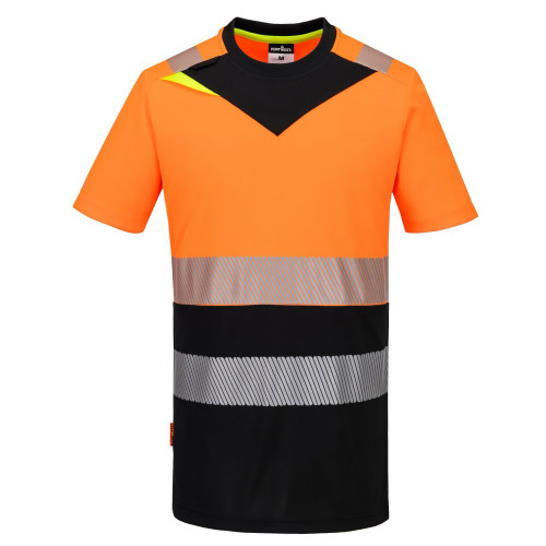 Portwest DX434OBR DX4 Hi-Vis Class 1 T-Shirt S/S