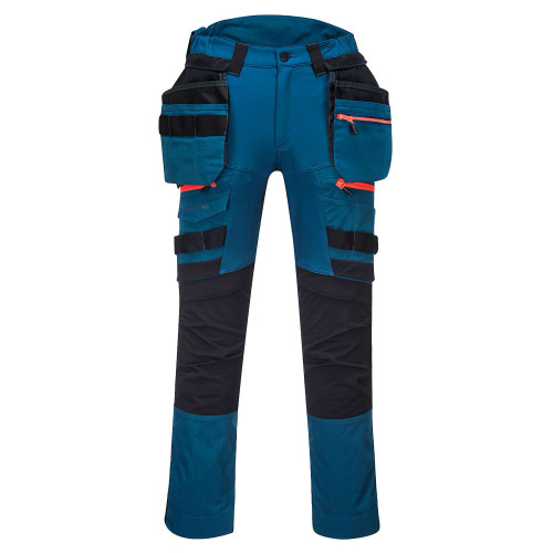 Portwest DX440 DX4 Pantalone Holster Tasche Rimovibili, Blu metro