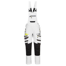 Portwest DX441 Holster DX4 Bib Shorts, White/Grey