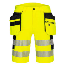Portwest DX446 Bermuda DX4 Hi-Vis Holster, Yellow/Black
