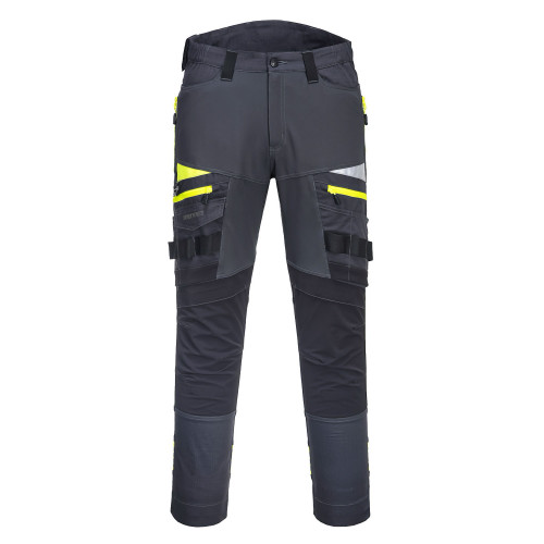 Portwest DX449 DX4 Work Trousers, Metallic Grey